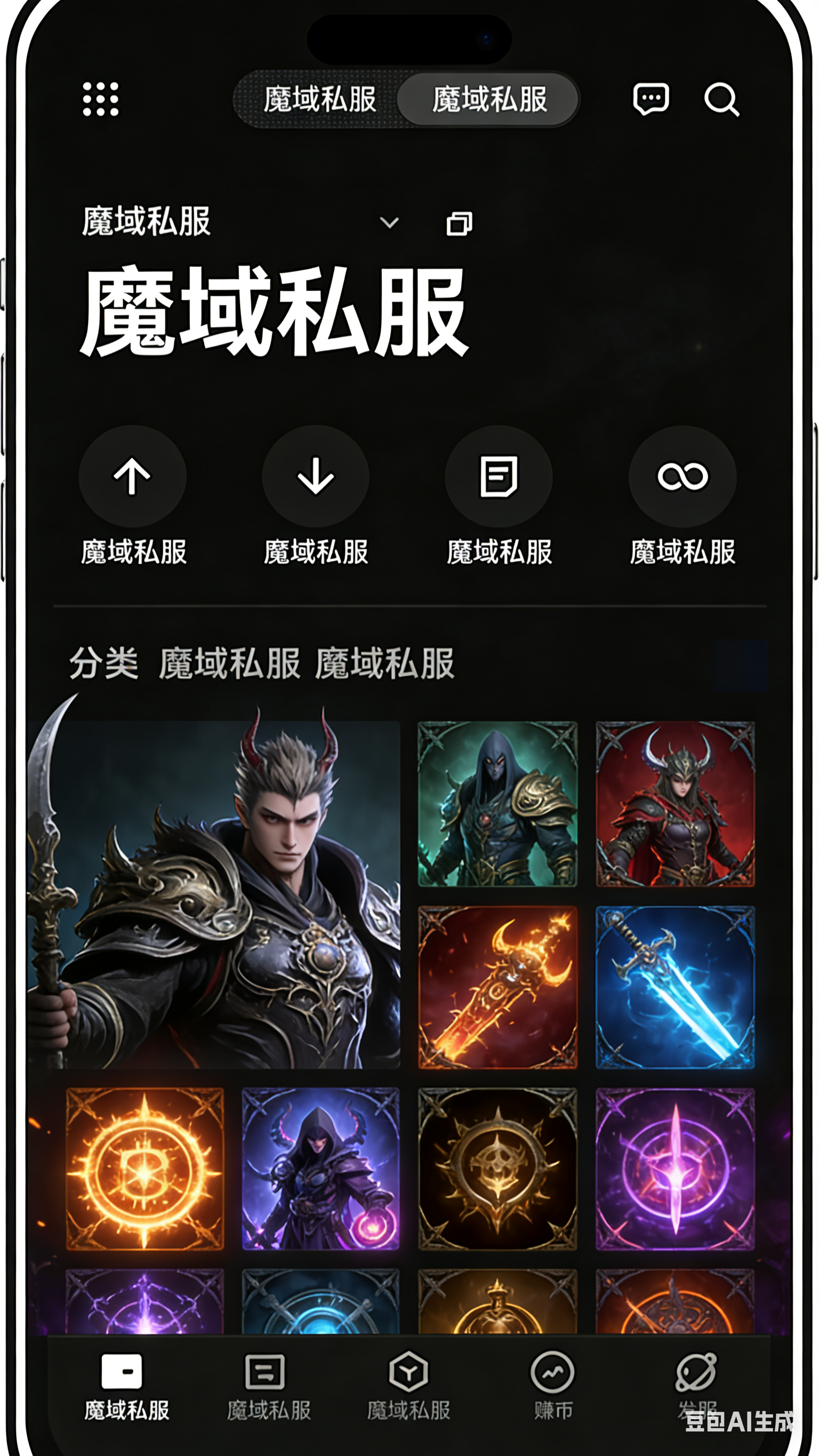 魔域SF属性面板详情